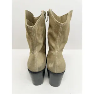 BP. Surina Western Boot in Tan Smoke Size‎ 5.5 Leather Block Heel Pointed Toe thumbnail 8