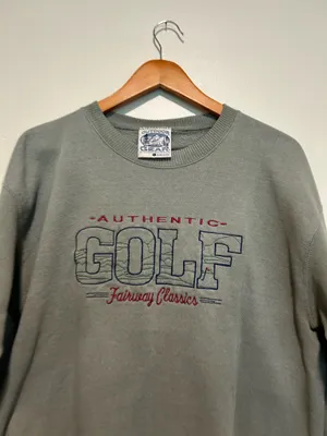 Golf Crewneck (L) Gray Size L thumbnail 3
