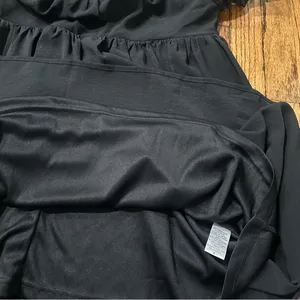Entro Black Dress With Pockets Puffy Shoulder Small thumbnail 10