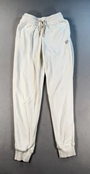 Allbirds RR Sweatpants Natural White Organic Pima Cotton Hemp Joggers Small thumbnail 1