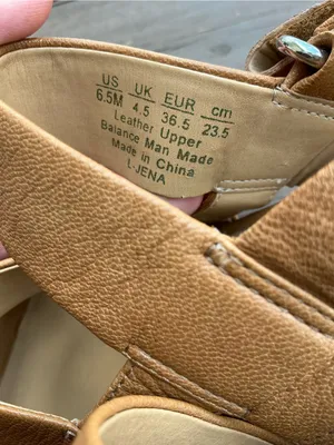 Franco Sarto Tan Strappy Block Heel Sandals🌷🌷 thumbnail 4