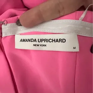Amanda Uprichard x Revolve Cherri Strapless Maxi Gown In Shocking Pink thumbnail 11