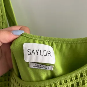 SAYLOR Talulla Fringe Trim Minidress thumbnail 3