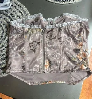 Corset Top Gray thumbnail 3