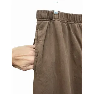 Skims Brown Joggers Sweatpants Women's 2X‎ 100% Cotton Brown Pockets #L2-8 thumbnail 5