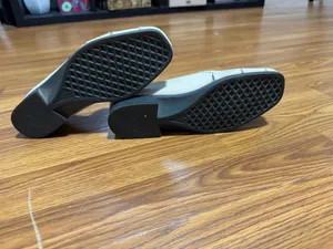 Aerosoles loafers slip-on square toe textured strap detail size 7 thumbnail 7