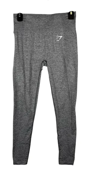 Gymshark‎ Leggings Womens XS Grey Marl Vital Rise Seamless Stretch High Waisted thumbnail 1