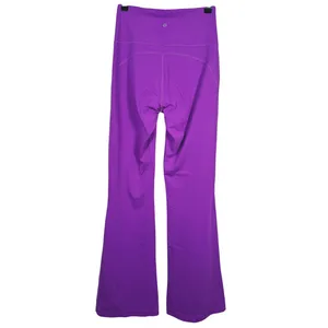 Lululemon Groove Super High Rise Flared Pant Size 6 Purple Yoga Pilates Lounge thumbnail 3