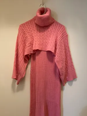 Two Piece sweater dress Pink Size L thumbnail 5
