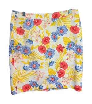 Old Navy Floral Printed Skirt Sz 12 NWT thumbnail 1