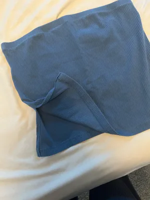 American Eagle Outfitters Blue Tube Navy Top thumbnail 2