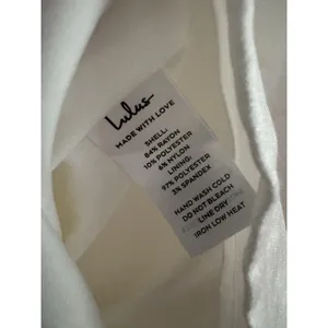 NWD Lulus Sophisticated Selection White Sleeveless Backless Mini Dress Size XL thumbnail 10