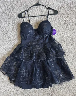 Windsor Black Homecoming Dress thumbnail 3