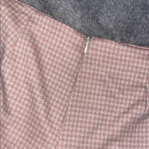 Altar'd State Pink Houndstooth Skort with Button Accents Preppy Style Size M thumbnail 5