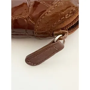 Brighton Leather Coin Pouch Set Heart Detail Croc Zip Small Wallets Mini Set thumbnail 11