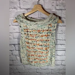 Anthropologie Pilcro The Cowlneck Sleeveless Knit‎ Top Womens size medium thumbnail 2