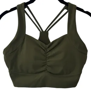 BuffBunny Rosa Sports Bra Deep Olive Green Athletic Outdoors Gym Workout XS‎ thumbnail 2