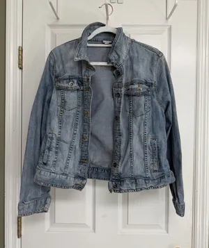 Merona Light Blue Denim Jacket - Women's thumbnail 1