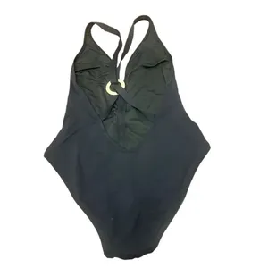 Proenza Schouler Womens Deep V Neck Maillot One Piece Swimsuit Black Size L/G thumbnail 2