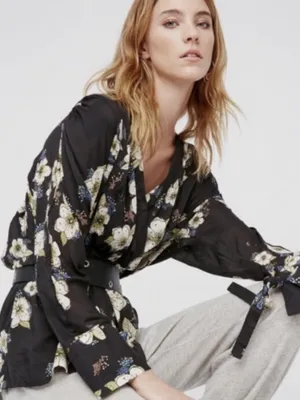 Free People Tuscan Dreams Floral Mini Dress & Tunic thumbnail 2