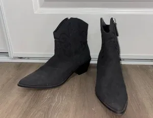 Cowboy boots Black Size 6.5 thumbnail 2