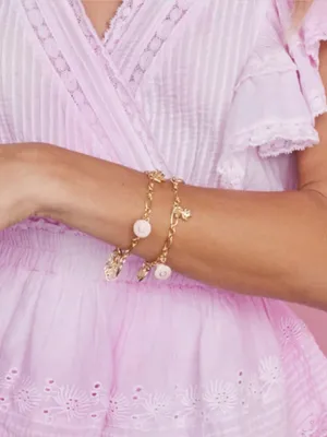 Kendra Scott x LoveShackFancy On Hand Charm Bracelet thumbnail 3