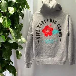 Suicide Squad Harley Quinn Grey Hoodie Size Small thumbnail 2