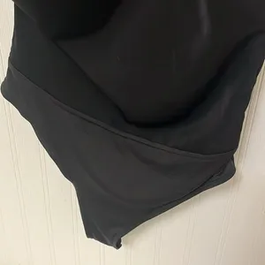 Lulu’s Phenomena Asymmetrical black bodysuit thumbnail 6