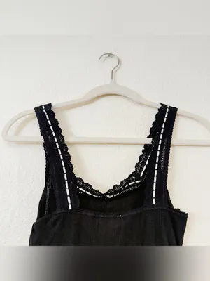 NWOT free people Only You Pointelle Tank Top thumbnail 11