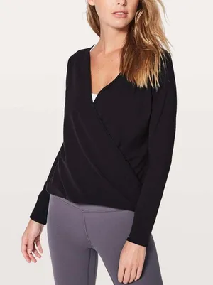 Lululemon Black Full Freedom Long Sleeve thumbnail 2