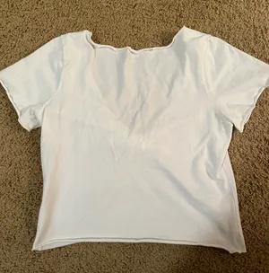 John Galt Cropped White Tee thumbnail 2