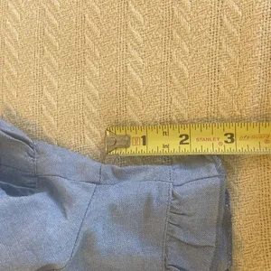 NWT Simply Southern blue ruffle shorts M thumbnail 9