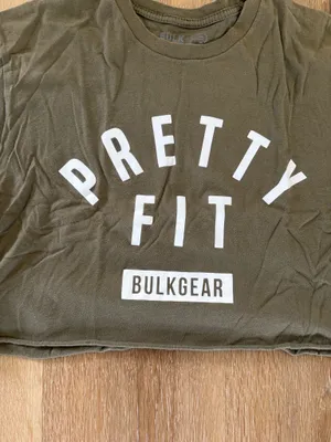 Bulk Gear Olive Green Crop Top thumbnail 2