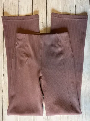 Lululemon Ribbed Softstreme Flared Pant *Regular - Twilight Rose Size 4 thumbnail 1