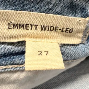 Madewell Emmett Wide-Leg High-Rise Jeans Light Wash Size 27 Cropped‎ Denim thumbnail 8