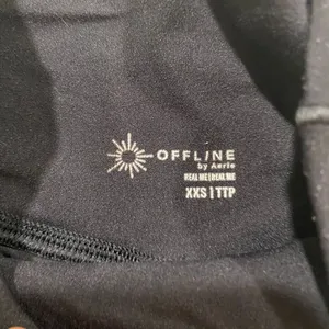 OFFLINE by Aerie Real Me Crossover Flowy Skort Black XXS Athletic thumbnail 4