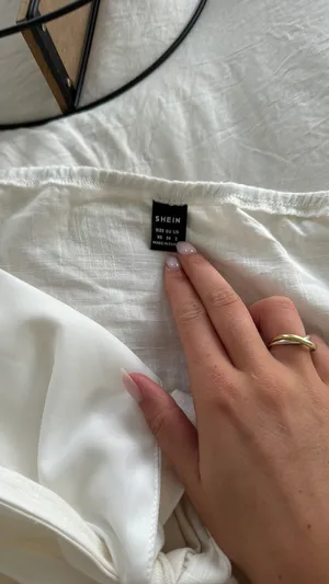 White Jumpsuit Size XS thumbnail 2
