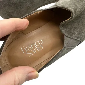 Franco Sarto Gray Suede Pardon Slip On Loafers Size 8 thumbnail 5