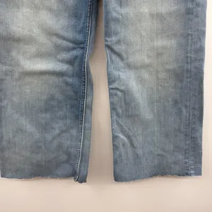 Re/Done NWT Marea Cropped Jeans‎ Women’s Size 26 Wide Leg Mid Rise Light Wash thumbnail 4