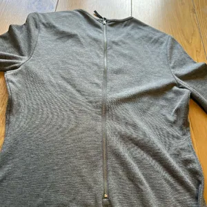 Armani Exchange Dress Charcoal Heather Size Large‎ Beaded Luxury Formal Wedding thumbnail 7