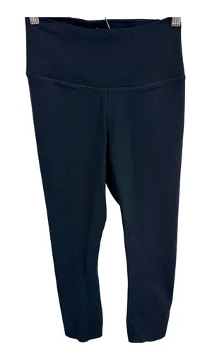 Nike Leggings High Rise Crop Athletic Women's XS Black Yoga Gym Workout thumbnail 1