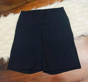 Yogalicious Luxe 7” Biker Shorts XL Black High Waist Stretch Workout thumbnail 1