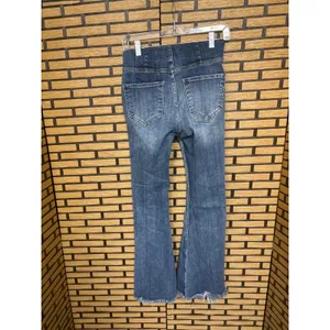 Risen Pull‎ On Flare Leg Jeans Size 5 Blue thumbnail 2
