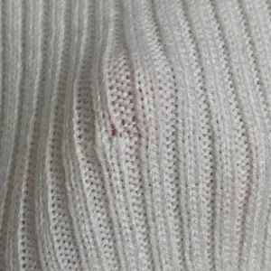 French Connection Turtleneck Sweater Ribbed Knit Women‎ XS Cream White Simple thumbnail 12