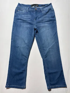 THORN Mid Rise Blue Denim Jeans Size 10 thumbnail 1
