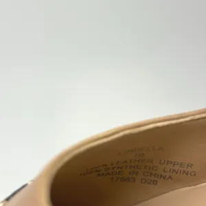 Lauren Ralph Lauren Lindella Nude Leather‎ Snake Cap Toe Stiletto Pumps Heels 7B thumbnail 11