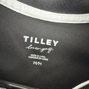 Tilley Jacket Womens Medium Black Tilley Loves Golf Full Zip Mock Neck Active thumbnail 9
