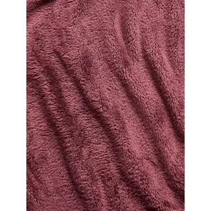 Athleta Double Cozy Karma Funnel Neck Burgundy Boxy Fit Medium thumbnail 13