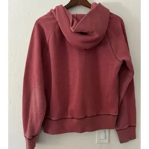 Vintage Y2K Abercrombie & Fitch "Rowing Team" Hoodie Sweatshirt Washed Red XL thumbnail 5