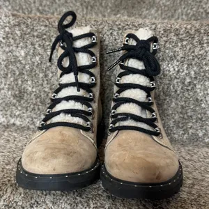 SOREL Woman’s Lennox‎ Shearling Boots Tan Size 6 Waterproof thumbnail 3